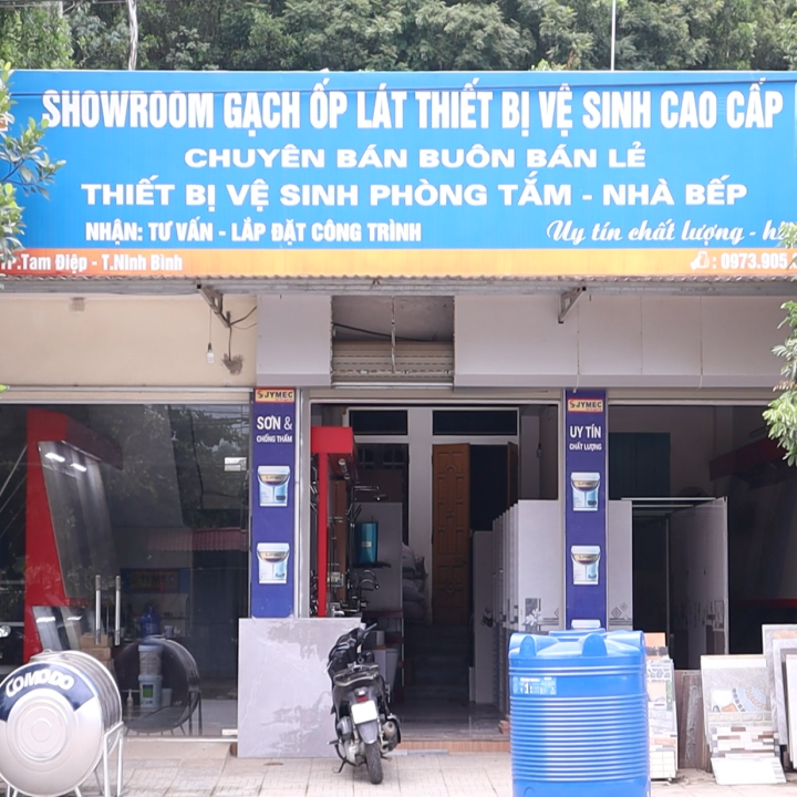 Showroom Đức Anh | Tam Điệp - Ninh Bình | Đại lý Thiết Bị Phòng Tắm D&K