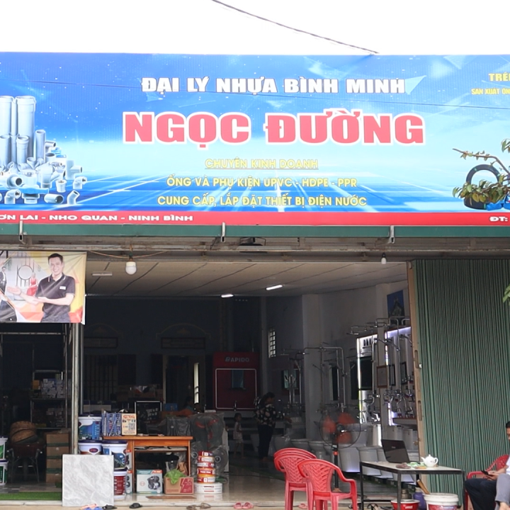 Showroom Ngọc Đường | Nho Quan Ninh Bình | Đại lý Thiết Bị Phòng Tắm D&K